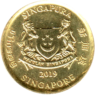 Preview 5 cents, 2019 obverse