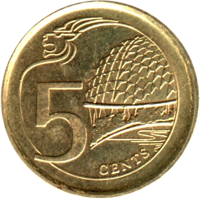 Preview 5 cents, 2019 reverse