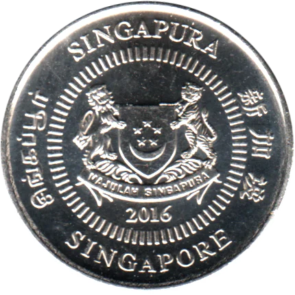 10 cents, 2016 Obverse