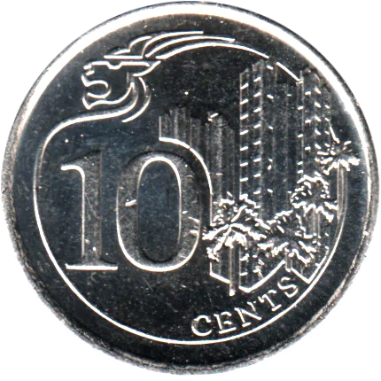 10 cents, 2016 Reverse