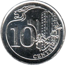 Preview 10 cents, 2016 reverse