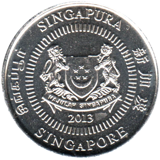 50 cents, 2013 Obverse
