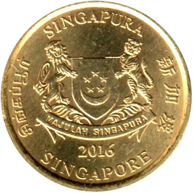 Preview 5 cents, 2016 obverse