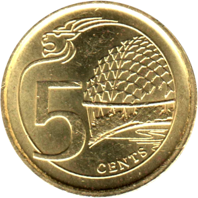 5 cents, 2016 Reverse
