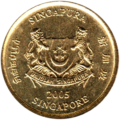 5 cents, 2005 Obverse