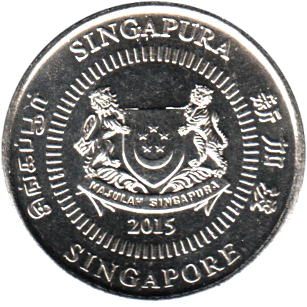 10 cents, 2015 Obverse