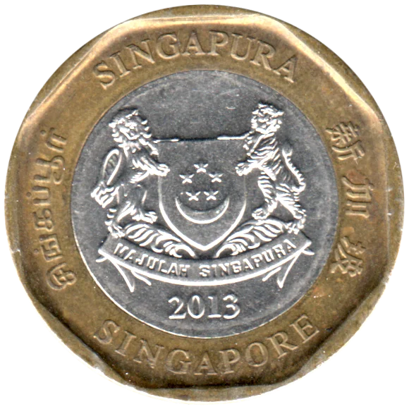 1 Dollar, 2013 Obverse