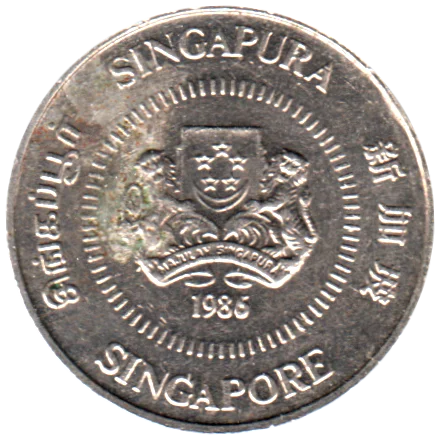 10 cents, 1986 Obverse