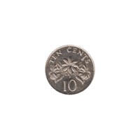 Preview 10 cents, 1986 reverse