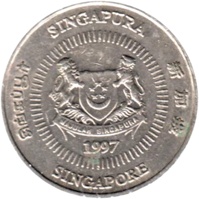 Preview 50 cents, 1997 obverse