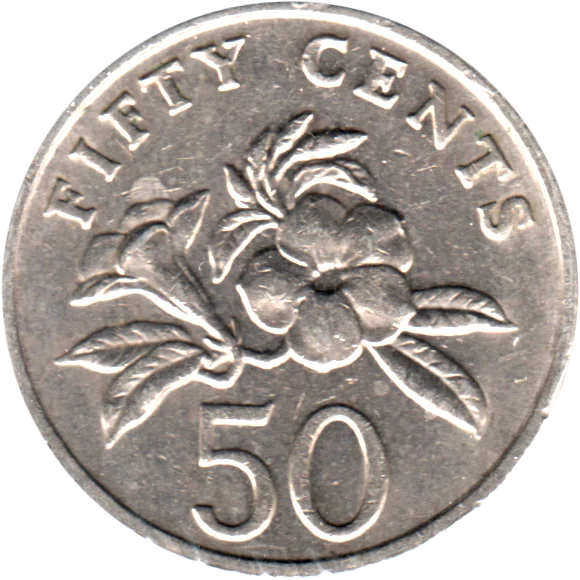 50 cents, 1997 Reverse