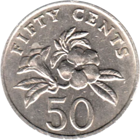 Preview 50 cents, 1997 reverse