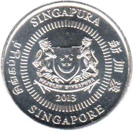 10 cents, 2013 Obverse