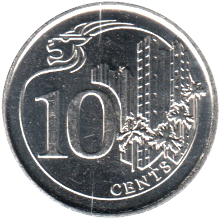 10 cents, 2013 Reverse