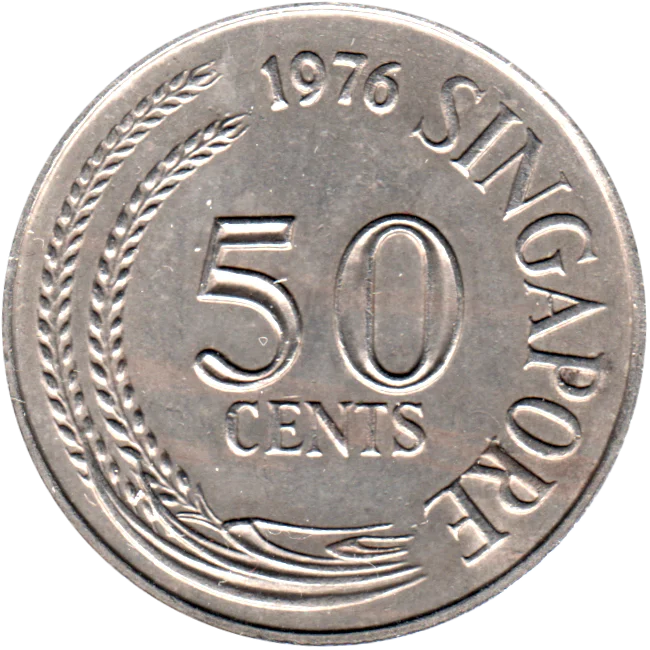 50 cents, 1976 Reverse