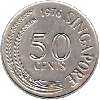 Preview 50 cents, 1976 reverse