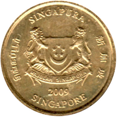 5 cents, 2009 Obverse