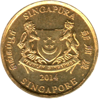 Preview 5 cents, 2014 obverse