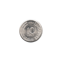 Preview 10 cents, 1983 reverse