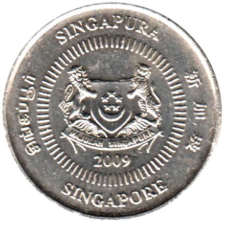 10 cents, 2009 Obverse