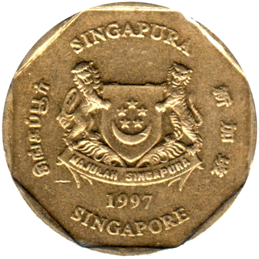 1 Dollar, 1997 Obverse