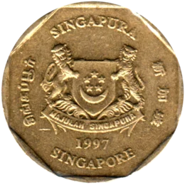 Preview 1 Dollar, 1997 obverse