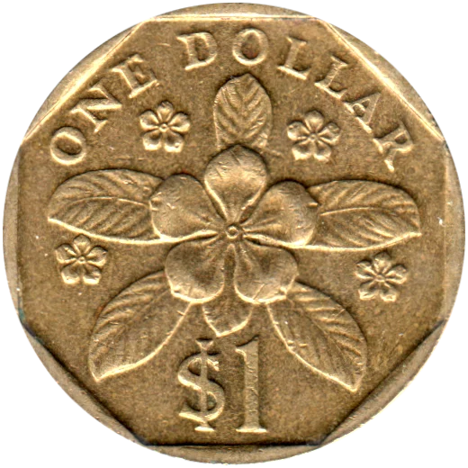 1 Dollar, 1997 Reverse