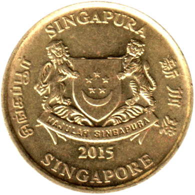 Preview 5 cents, 2015 obverse