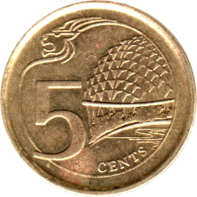 Preview 5 cents, 2015 reverse