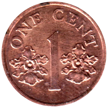 1 cent, 1995 Reverse