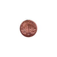 Preview 1 cent, 1995 reverse