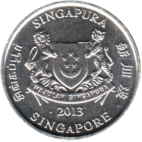 20 cents, 2013 Obverse