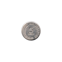 Preview 5 cents, 1969 reverse