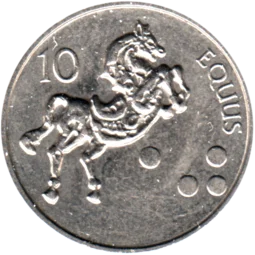 Preview 10 Tolarjev, 2002 obverse