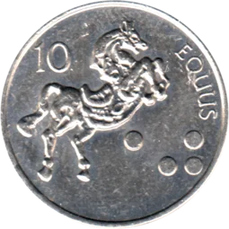 Preview 10 Tolarjev, 2004 obverse