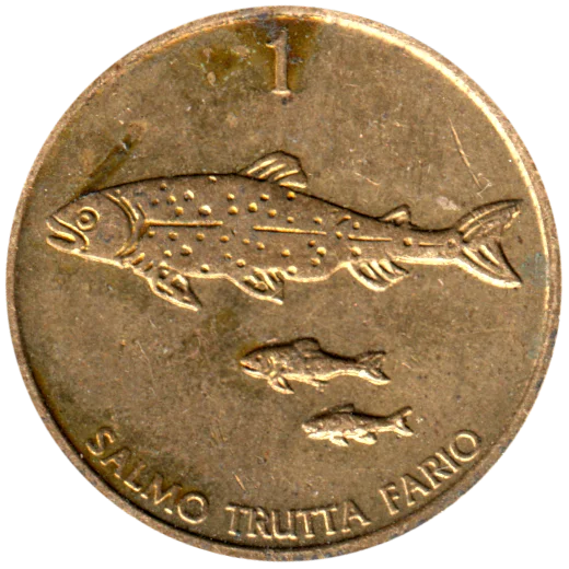 1 Tolar, 1995 Obverse