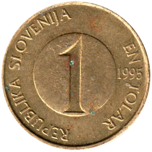 1 Tolar, 1995 Reverse