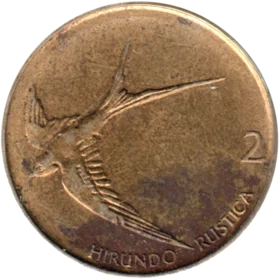Preview 2 Tolarjev, 1999 obverse