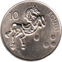 Preview 10 Tolarjev, 2001 obverse