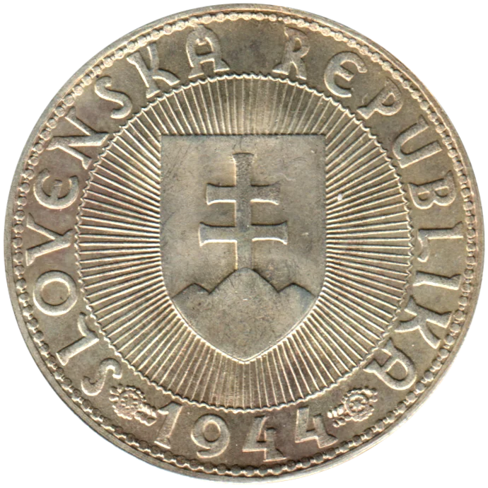 10 Korún, 1944 Obverse