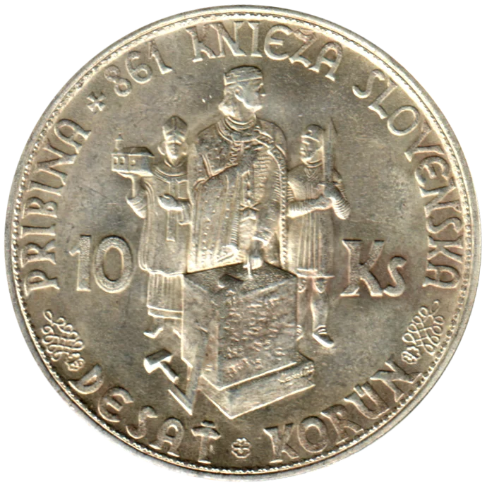 10 Korún, 1944 Reverse