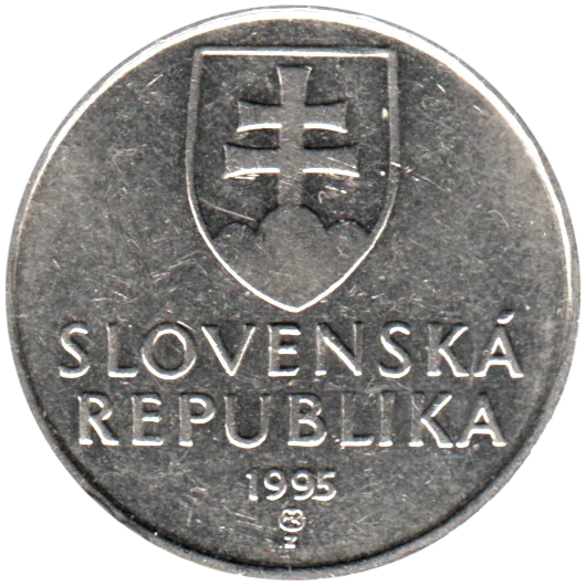 2 Korún, 1995 Obverse