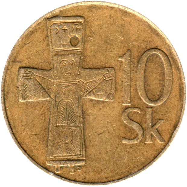 10 Korún, 1993 Reverse