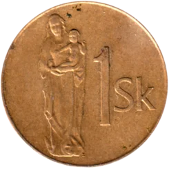 Preview 1 Koruna, 1993 reverse