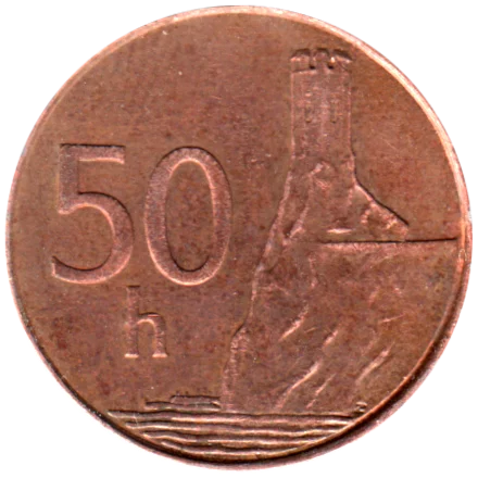 50 halierov, 2004 Reverse