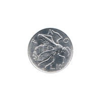 Preview 10 Lire, 1974 reverse