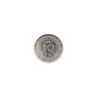 Preview 10 cents, 1987 reverse