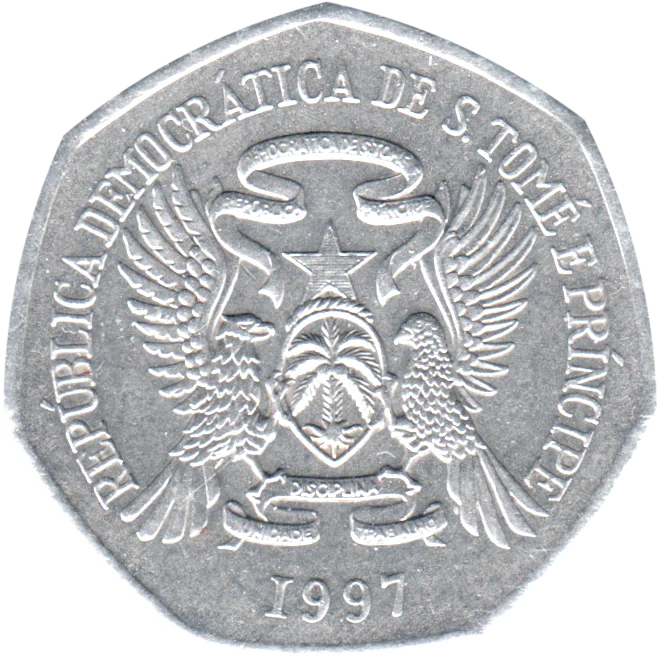 2000 Dobras, 1997 Obverse