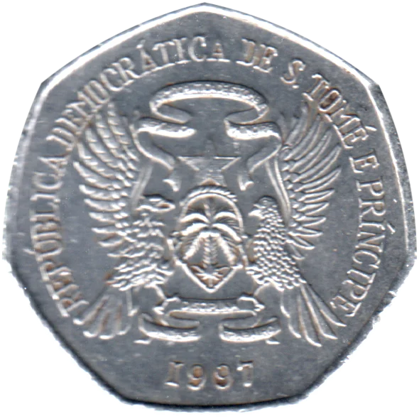 1000 Dobras, 1997 Obverse
