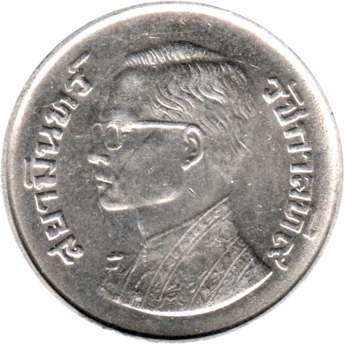 Preview 5 Baht, ๒๕๒๐ (1977) obverse